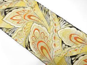 アンティーク　唐花模様織出し袋帯（材料）